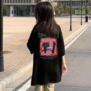 女性用Tシャツ半袖Tシャツルース韓国スタイル多目的学生トップガールフレンド服服大学ファッションサマーコットンティー