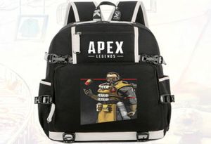 Kaustisk ryggsäck Apex Legends Hero Day Pack High Quality School Bag Computer Packsack Quality Rucksack Sport Schoolbag Outdoor Day2351477