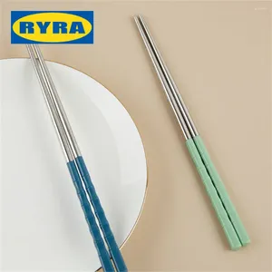 Chopsticks Table Tools High Temperature Resistant 5 Color Household Kitchen Accessories Chinese Contact Grade Non-slip