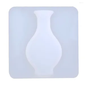 Vases 1pcs Silicone Flower Vase Easy Removable Wall And Fridge Magic Plant Rubber Sticker DIY Home Decoration Accessories
