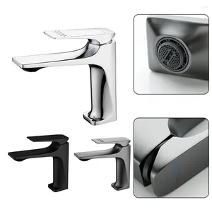 Bathroom Sink Faucets 1pcs Modern Art Square Tap Cold Mixer Brass Vanity Basin Faucet Height 16.5cm Showers Taps