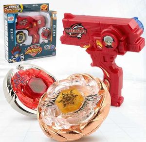 4d Beyblades B-X Toupie Burst Beyblade Спиннинге Metal Fusion Fusion Red Blue Black Plastic/Gyroscope Set Set Инвентаризация !!!Q240430