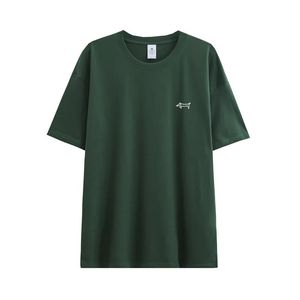 Camiseta universal de camiseta universal de verão, algodão de algodão rápido de secagem de golfe curta de alta qualidade de alta qualidade 240424