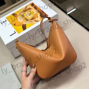 ショルダーバッグデザイナーバッグLOEWEW BAG LUXURY Cross Body Hobo Bag Handbagエンボス加工されたジッパーピュアカウハイドトートバッグトートバッグ792