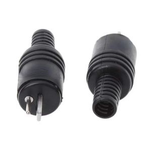 2st/Lot 2Pin DIN Socket Högtalare och HIFI -anslutningsskruv Terminaler Ljudlampa Power Signal Plug