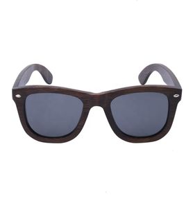 Fashionable Style Different Lens Color Bamboo Wood Sunglasses for Men3224335