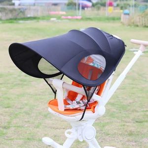 Stroller Parts Lightweight Baby Carriages Sun Cover Breathable Shelters Sunshades Block From Sunlight QX2D