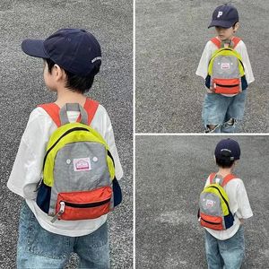 Mochila de Nylon Baby Backpack coreana Backpacks Backpacks de mochilas de viagem para crianças do jardim de infância Bookbag 2023 240425