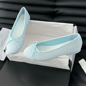 Sapato de balé feminino deslizamento em sapatos de vestido mocassins com listras listradas listradas listradas clássicas mary jane sapato azul rosa vermelho garotas brilho tule tule lazer sapato