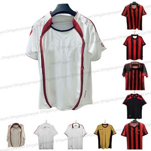 2006 07 08 09 10 Retro Soccer Jersey Long AC Vintage 1991 96 97 98 Классическая футбольная рубашка Maillot de Foot