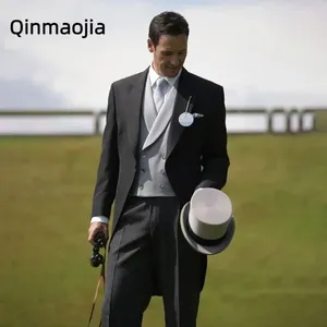 Abiti da uomo 2024 trajes elegante para hombres un bottl maschi da uomo da ballo formale sposa da sposa coom di spicco 3 pari costume da gentiluomo