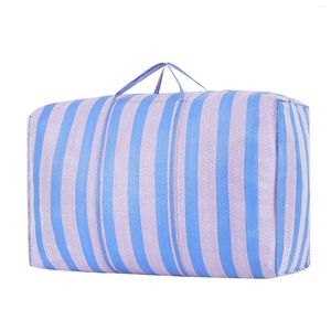 Storage Bags Foldable Extra Large Bag With Strong Handles And Zippers For Blanket Bedroom Closet