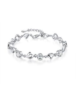 925 Silver Armband Kvinnliga koreanska par Enkel personlighet Mori Style Student Valentine039S Day Gift for Girl Friend Girlvän530676