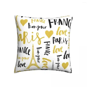 Pillow Fashion Art Word Cases Graffiti Letters Covers Novelty Decor Throw Case Cover For Sofa 40x40cm