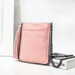 Totes Vegan PU Leather Crossbody Borse Donne Women Designer Luxy Fashion Chain Op Bassel Spalla Femmina Casualmente Vintage Messenger