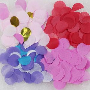 Party Decoration 15G/bag Colorful Round Confetti Wedding Birthday Table Transparent Balloons Anniversary Baby Shower