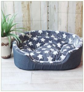 Роскошный домашний питомник Дом теплый большой кровать для собак кошачий коврик для больших собак Cama Para Cachorro Puppy Teddy Dofa S M L XL Size C102675788