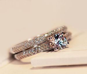 Zhenrong Micro Inlaid Simulation Proposal Fashion Engagement Party Ring FFPF6030641