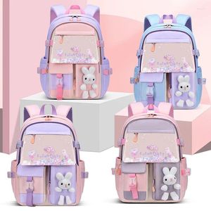 学校のバッグZhimababy Primary Backpack for for for femach children's schoolbag light weight casuar