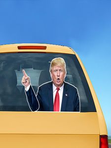 USA: s presidentvalbil klistermärken Biden Windshield Sticker Trump Car Stickers American President Val Wiper Stickers VT4875787