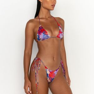 Biquíni feminino de Paris Conjunto sexy de luxo de luxo designer moda de banho feminina fashion swim de praia usa clássicos push up mini trikini marca de manha