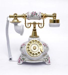 Alla fabbrica Antique Telephone Telefono vecchio stile europeo Creative Fashion Landline retrò 1087422913