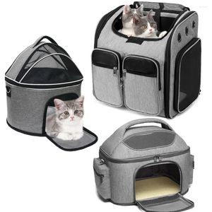 Portatore gatto fuori body body spalla traspirante cucciolo pieghevole pet go backpack portatili portatili