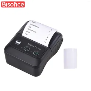 Portabel trådlös BT 58mm 2 tum termisk kvitto Skrivare Mini USB Bill Pos Mobilt stöd ESC/POS Print Command