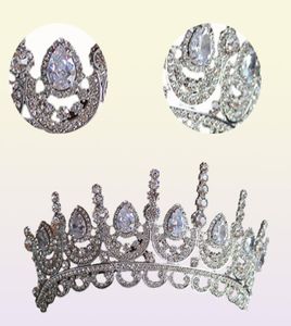 Химурная красавица Принцесса Принцесса Тиара Кубическое Цирч Свадебная свадебная корона Корона. Корона для невест.