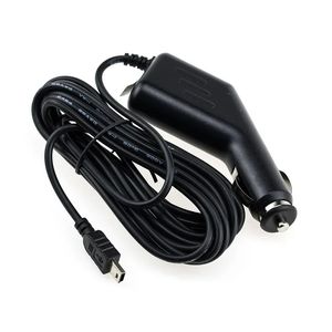 New 3.5 Meter 5V 1.5A Curved Mini USB Car Charger Port GPS Video for Car DVR Camera 12-24v Recorder DC Input A2T4