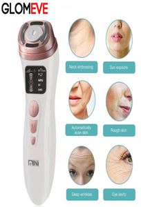 Mini HIFU Machine Ultraljud RF EMS Microcourrent LED -ljusterapi Ansikte Lyftning Tätt Anti Wrinkle Skin Care Product 2201143481817