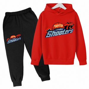 ベビーキッズデザイナーの服セットトラップスター幼児服セットセーターセーターフード付きキッドトラックスーツ