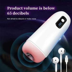 Andere Gesundheits Schönheitspunkte Maschinen Elektrische Masturbation Saugkugel Herren zappeln leistungsstarken Vaginalvibrator Orgae Oral Q240430