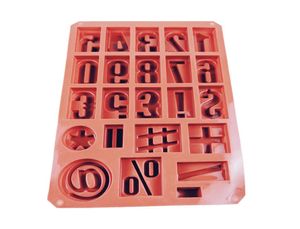 Food Grade Silicone cake Mold Number 09 Math Symbols Tray for handmade Candy Chocolate Baking Candles Soap Making Tools7740822