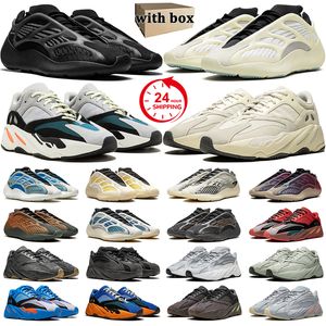 Mit Box Designer 700 Laufschuhe Männer Frauen 700er Alvah Azael Solid Grey Fade Salt Hi-Res Rotblau Vanta Utility Black Bone Herren Trainer Outdoor-Turnschuhe