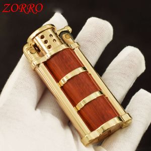 Zorro 628 Series Keroseno Rhinoceros Horn Horn Purple Sandalwood Wooden Case Tlester