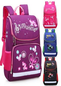 2019 أطفال جديدون أكياس الفتيات الفراشات الأطفال Satchel Boy Boy Car Knapsack Girl Backpack for School Space Bag J1906142263674