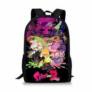 Backpack Trendy Fashion Funny 2 Notebook Backpacks Pupil School Bags 3D Print Oxford Waterproof Boys/Girls Laptop