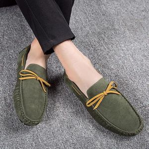 Casual skor läder läder mäns affär formell bär brittisk stil slip-on äkta andningsbar mjuk botten svart bea