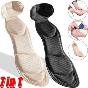 Kvinnors strumpor Cuttable Insula mjuk minnesskum Insulor Högklackade skor Anti-halk Komfort andas Foot Care Massage Shoe Pads