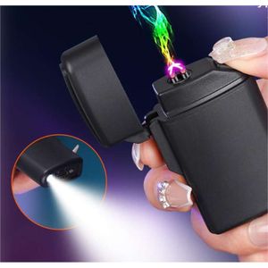 Customizable Printed Windproof Jet Flame Lighter Sublimation Plastic Windproof Lighter With Led