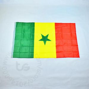 セネガルセネガルの旗旗90150cm吊り下げ国旗の家の装飾セネガルセネガルの旗9085326