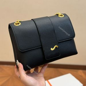 Designer in pelle per spalla da donna, borsa a catena nuova ascella motura floreale, borsa a traco