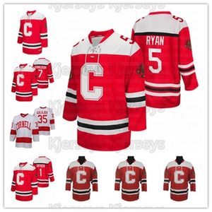 Ceomitness Custom Cornell Big Red NCAA College Hockey Trikot 14 Ebel-Riley-Nash 1 Ken-Tro-Droyden 28 Brenden-Locke 7 Cam-Donaldson eine beliebige Namensnummer