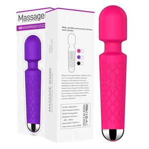 Andra hälsoskönhetsartiklar Oral klitor AV Magic trollstavar för kvinnor 20 hastigheter G Spot Vaginal Massager Masturbator Adult Q240430