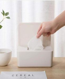 Dry Wet Tissue Paper Case Care Baby Wipes Napkin Storage Box Home Tissue Holder Wipes Dispenser Holder Container DROP9222427