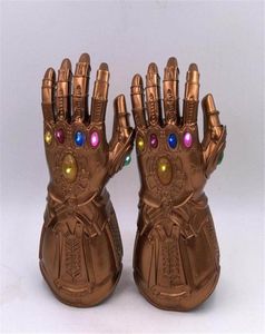 4 Endgame Thanos Eldiven Cosplay Prop Led Eldiven PVC Infinity Gauntlet Cadılar Bayramı Partisi SY3M6841641