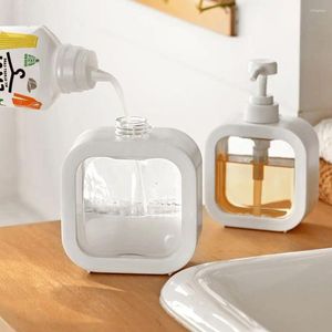 Förvaringsflaskor 300/500 ml plast hembad tillhandahåller hand sanitizer pump container flytande skummande flask tvål dispenser