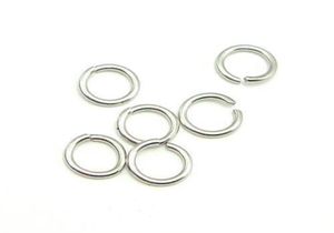 100pcs Lot 925 Sterling Silber Open Jump Ring Ring Rings Accessoire für DIY Craft Jewelry W5008312S1559523