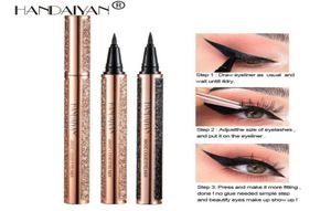 Haniyan 1ml 2 in 1 yapışkan göz kalemi kalemi tutkal astar sahte kirpik sihir kendini yapışkan siyah eyeliner1530796